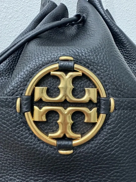 Tory Burch Miller Leather Bucket Bag - Picture 2 of 8